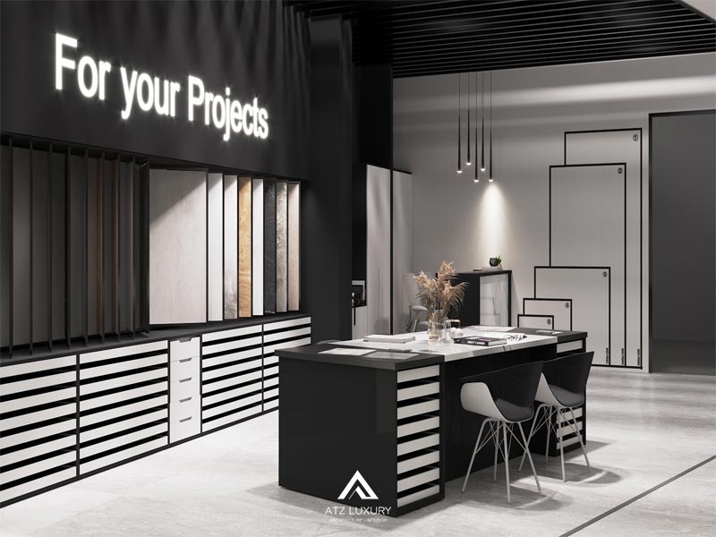 thiet ke showroom gach op lat dep 15