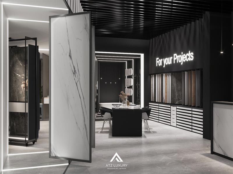 thiet ke showroom gach op lat dep 16