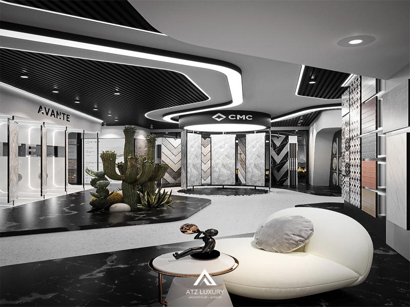 thiet ke showroom gach op lat dep 3