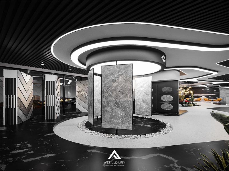 thiet ke showroom gach op lat dep 5