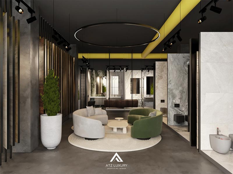 thiet ke showroom gach op lat dep 9