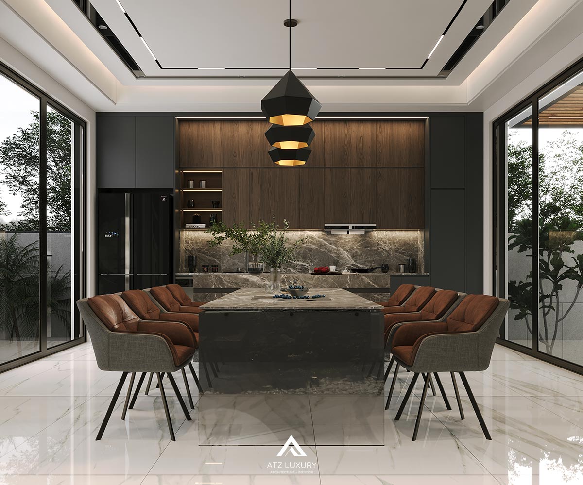 Mẫu thiết kế nội thất biệt thự tại Vĩnh Phúc