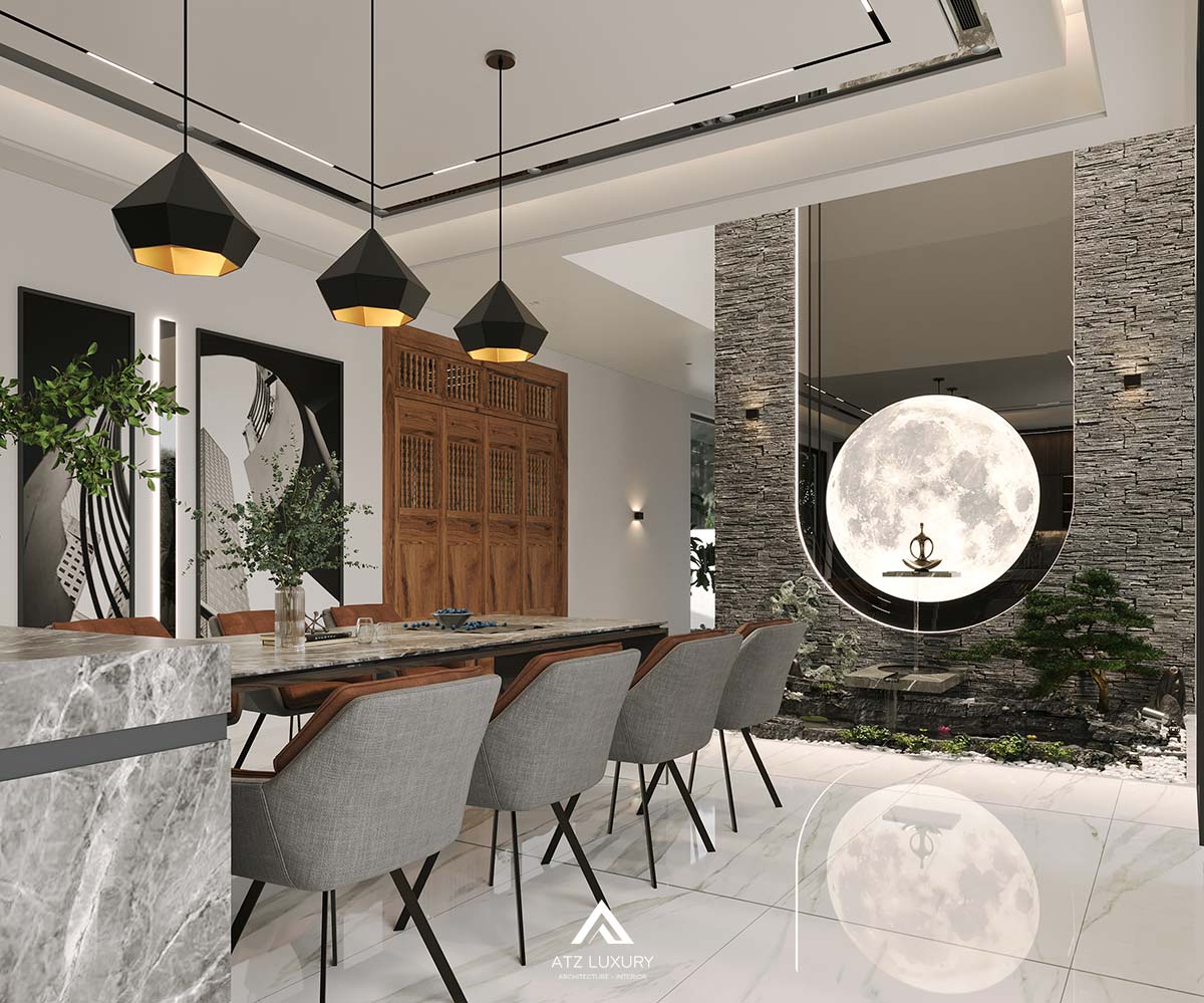 Mẫu thiết kế nội thất biệt thự tại Vĩnh Phúc