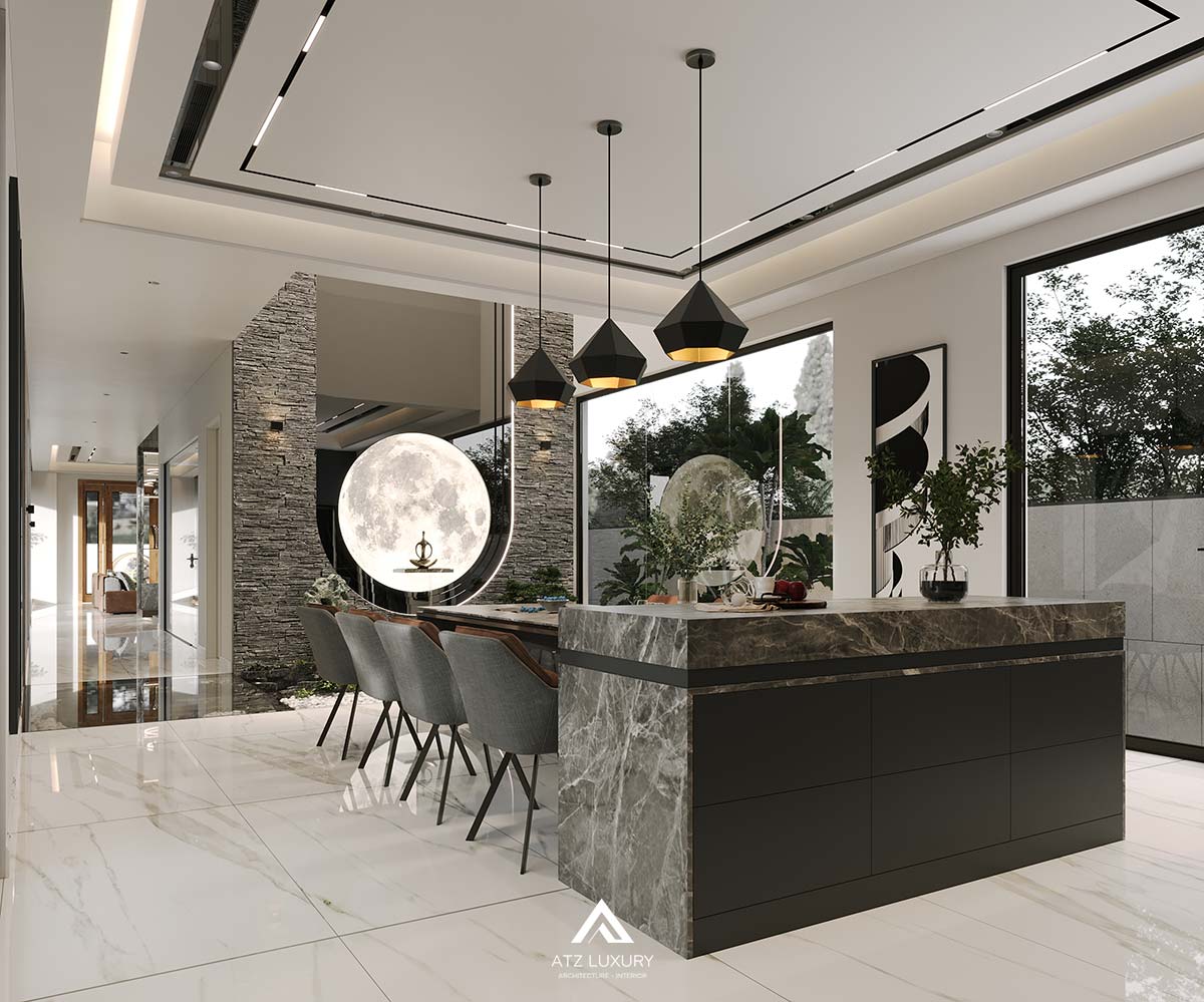 Mẫu thiết kế nội thất biệt thự tại Vĩnh Phúc