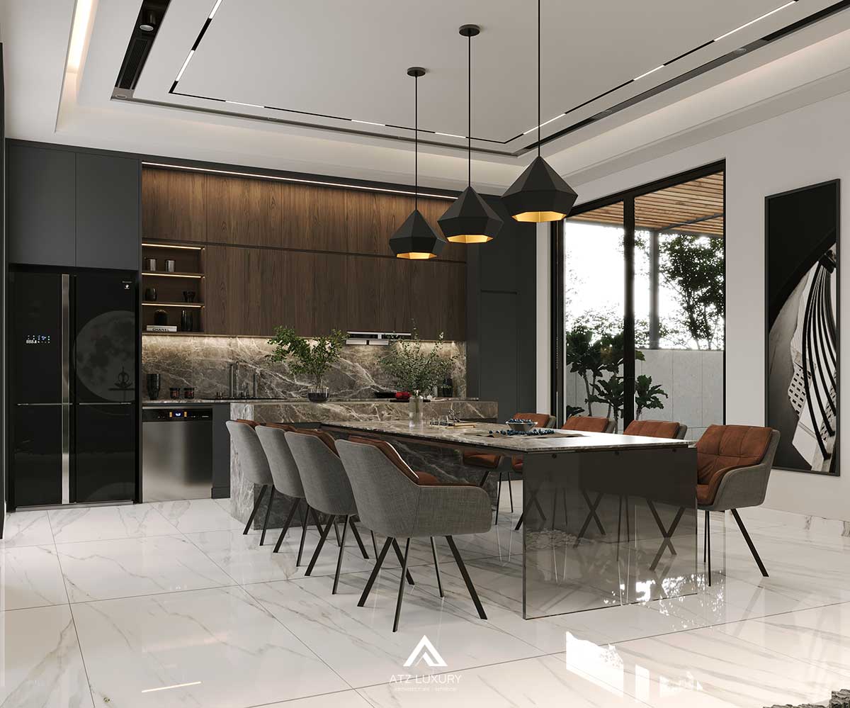 Mẫu thiết kế nội thất biệt thự tại Vĩnh Phúc