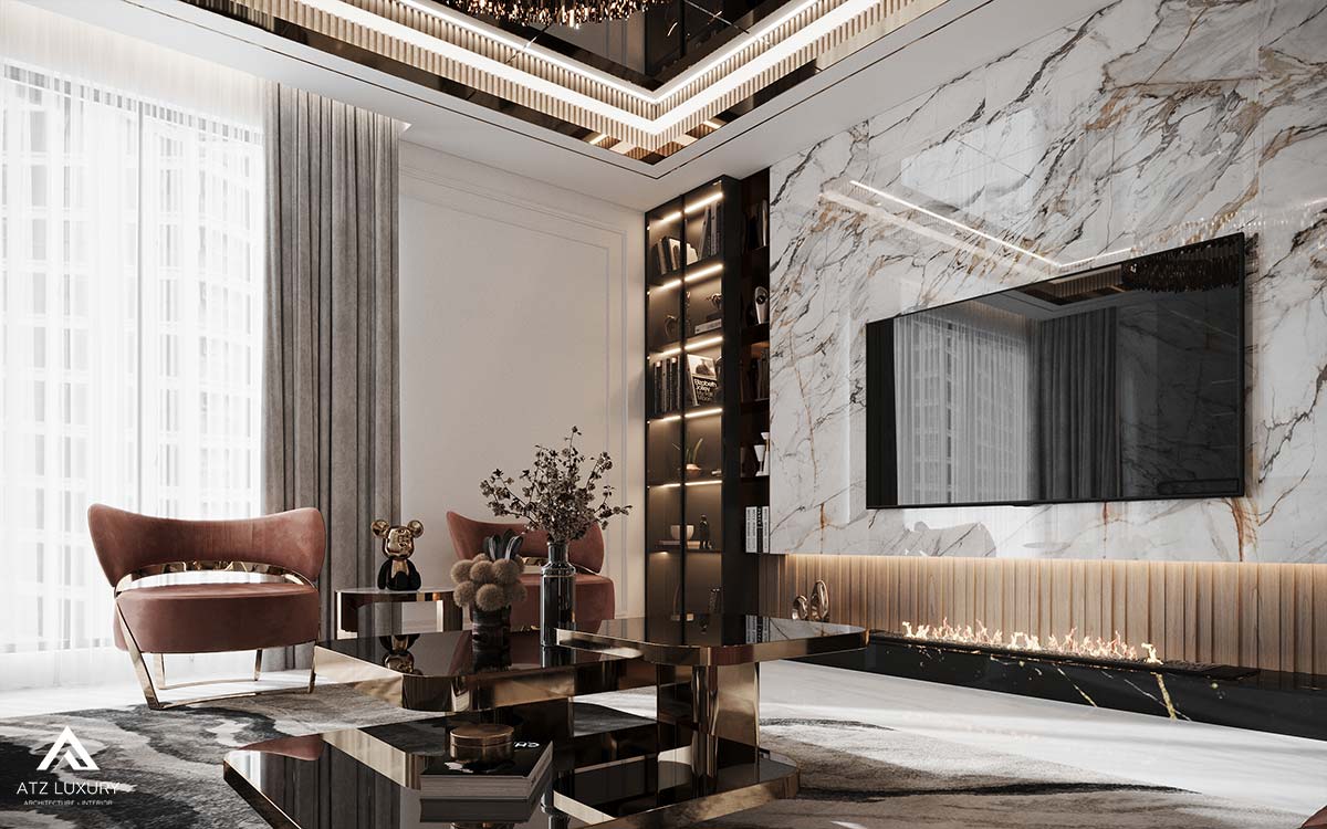 Mẫu thiết kế nội thất chung cư BRG 25 Lê Văn Lương