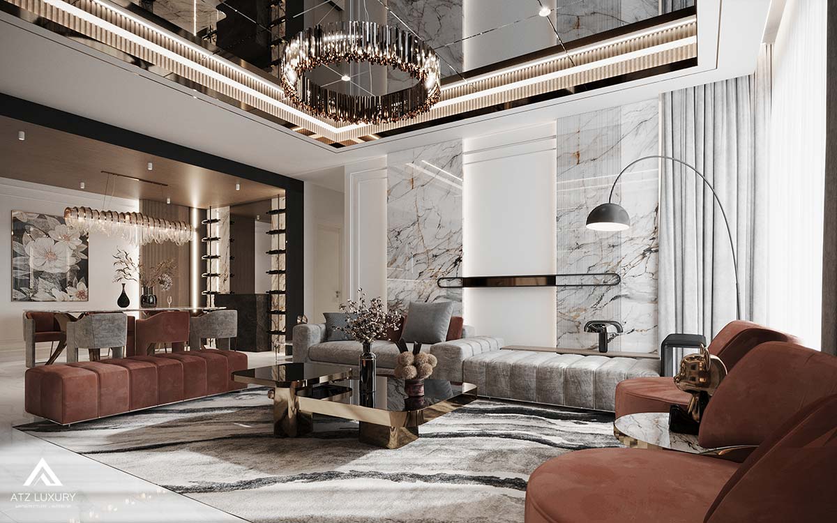 Mẫu thiết kế nội thất chung cư BRG 25 Lê Văn Lương