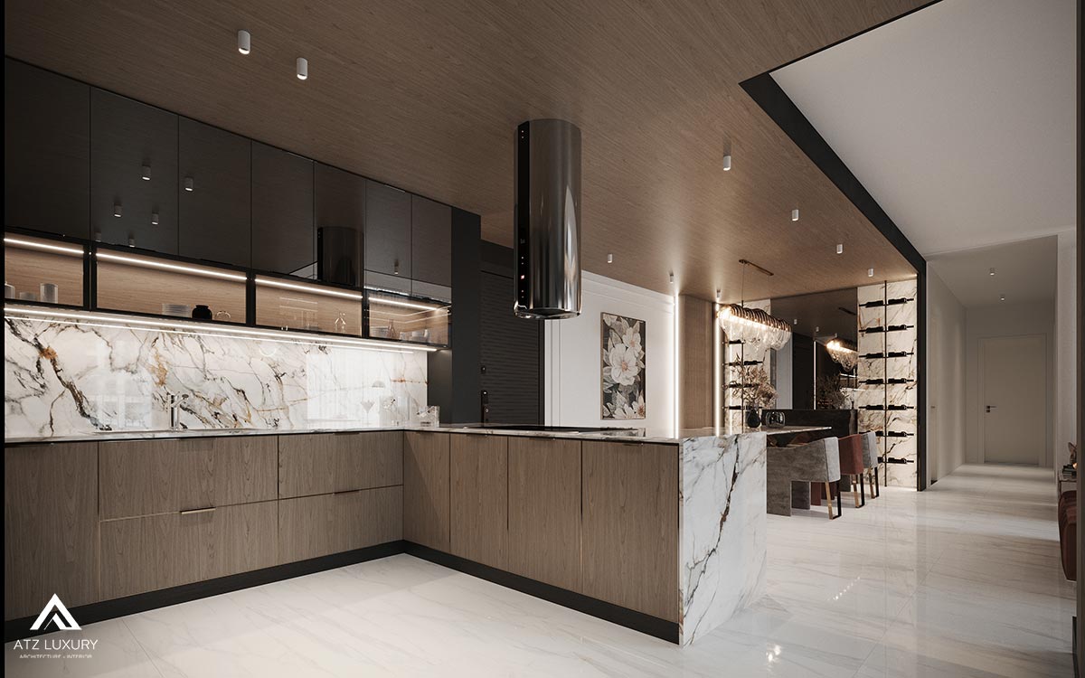 Mẫu thiết kế nội thất chung cư BRG 25 Lê Văn Lương