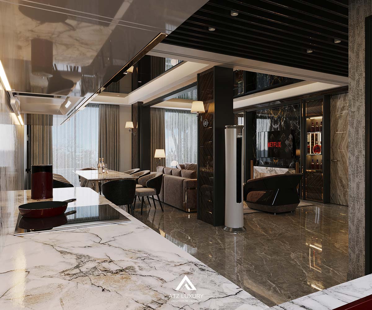 Thiết kế nội thất căn Penthouse Vinhomes Imperia Hải Phòng