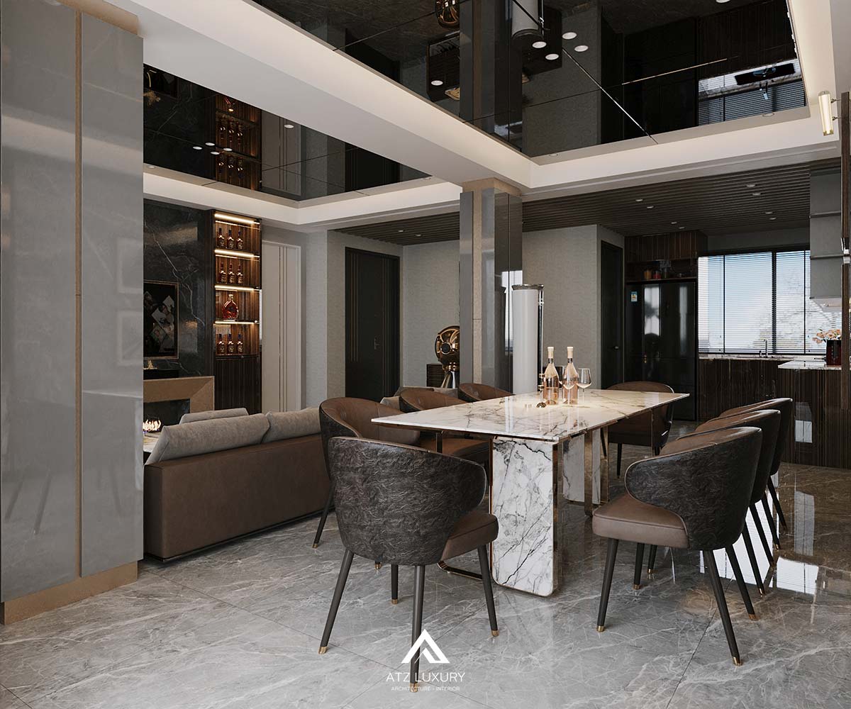 Thiết kế nội thất căn hộ Penthouse Vinhomes Imperia Hải Phòng