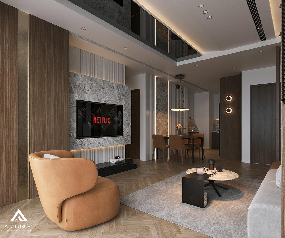 Thiết kế nội thất căn hộ chung cư Royal City Hà Nội