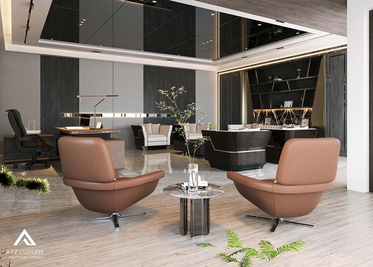 Thiết kế văn phòng hiện đại công ty Heijico Hải Phòng