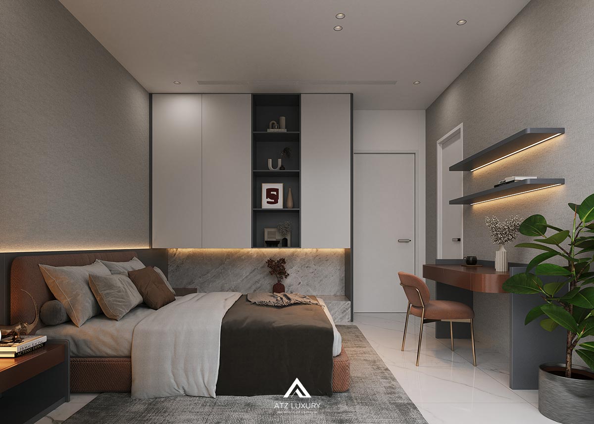 Thiết kế nội thất biệt thự Vinhomes Ocean Park 3