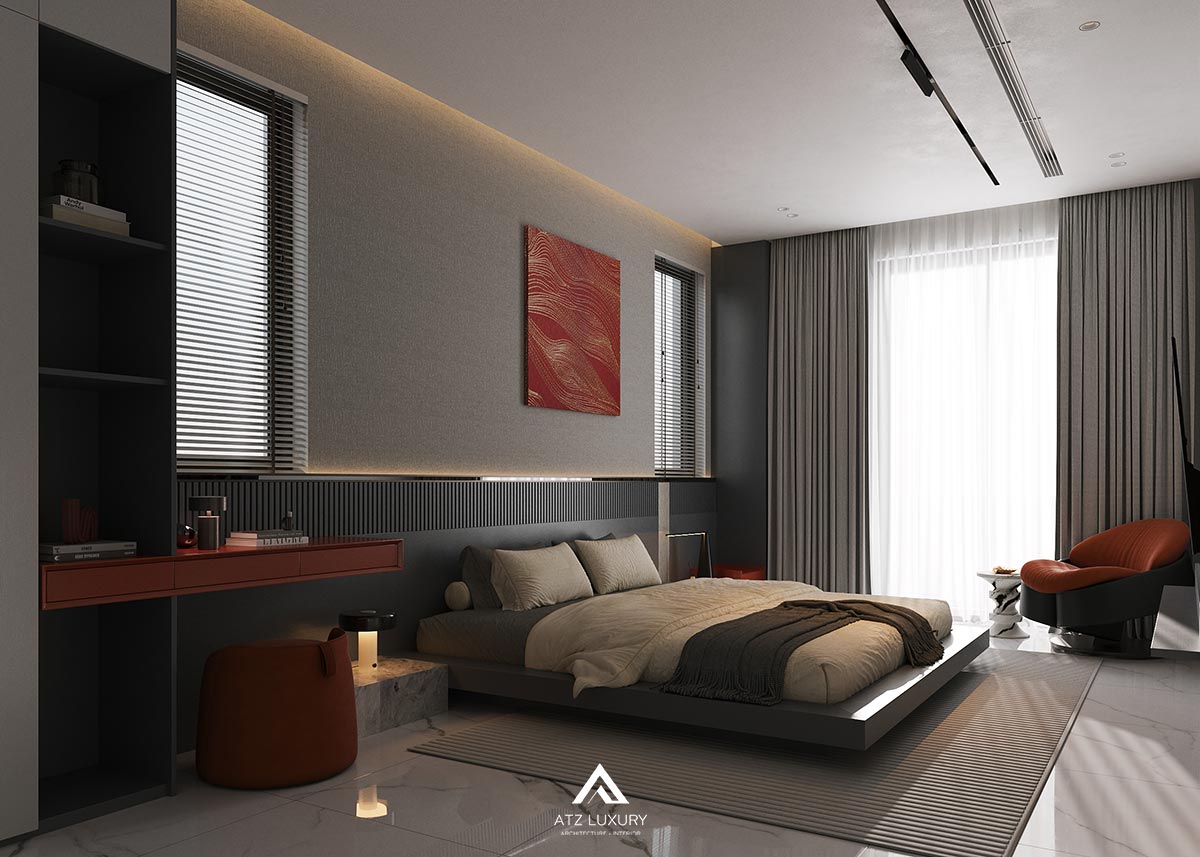 Thiết kế nội thất biệt thự Vinhomes Ocean Park 3
