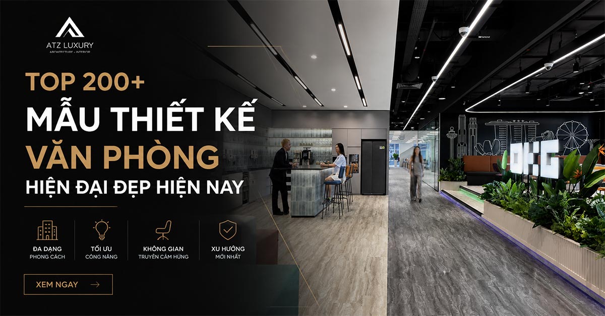 thiết kế văn phòng hiện đại