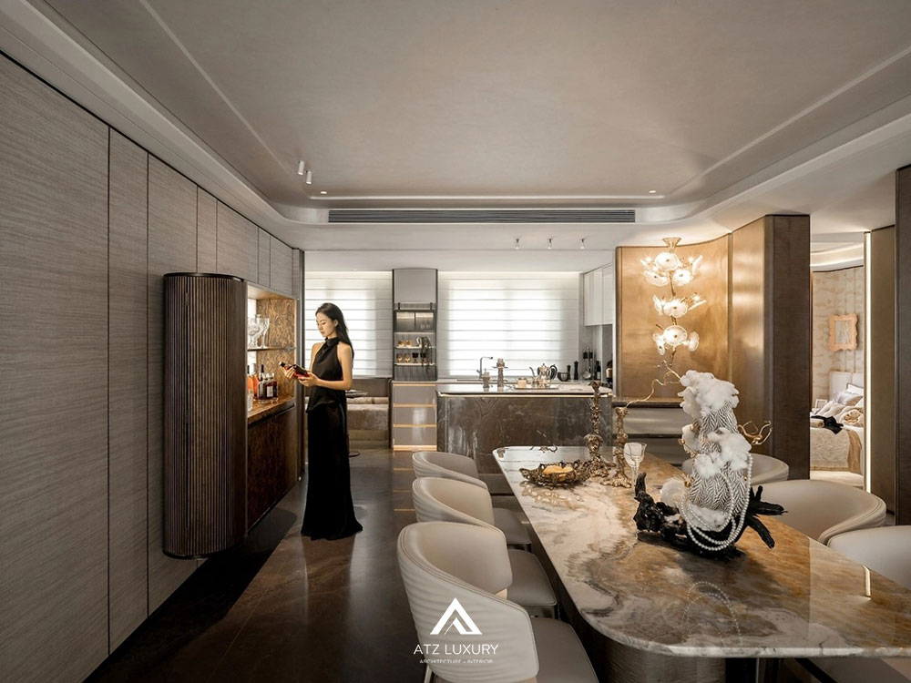 Cải tạo nội thất chung cư 120m2 3PN Times City