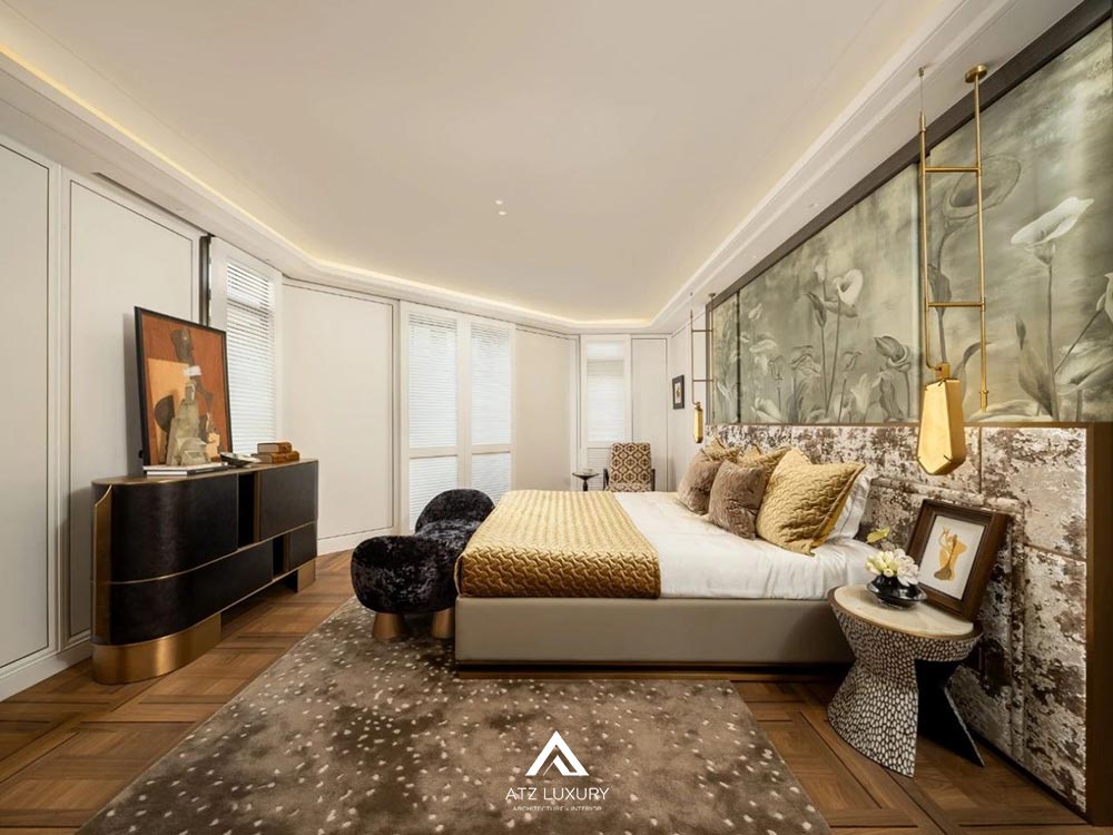 Mẫu nội thất biệt thự tân cổ điển kiểu Pháp