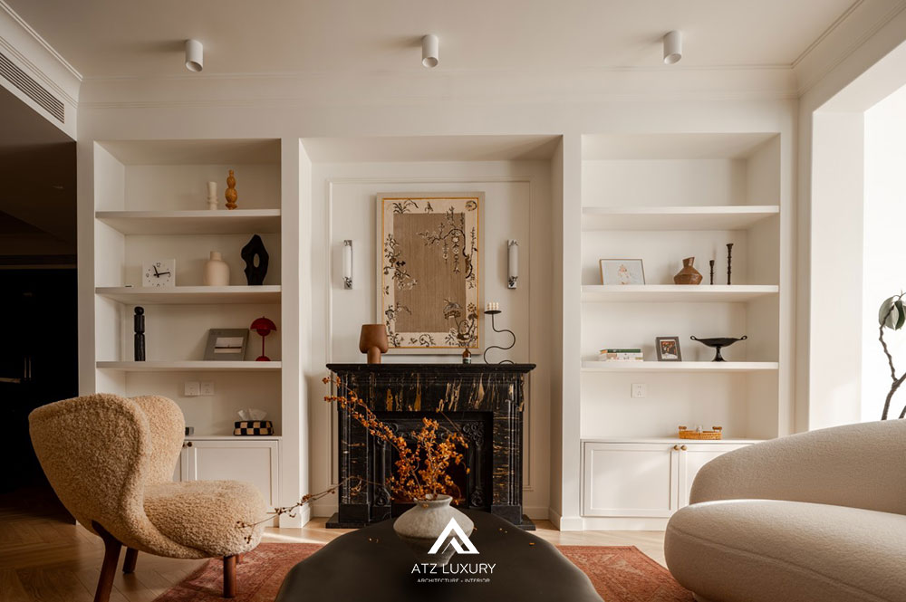 thiết kế nội thất chung cư 70m2 phong cách Pháp thiết kế nội thất chung cư 70m2 phong cách Pháp