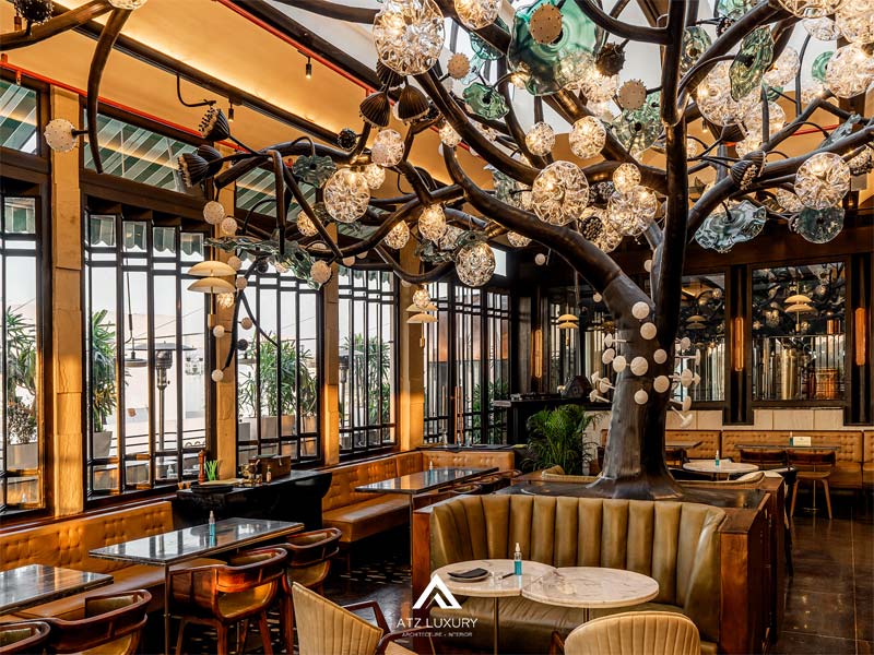 cac phong cach thiet ke noi that nha hang 1