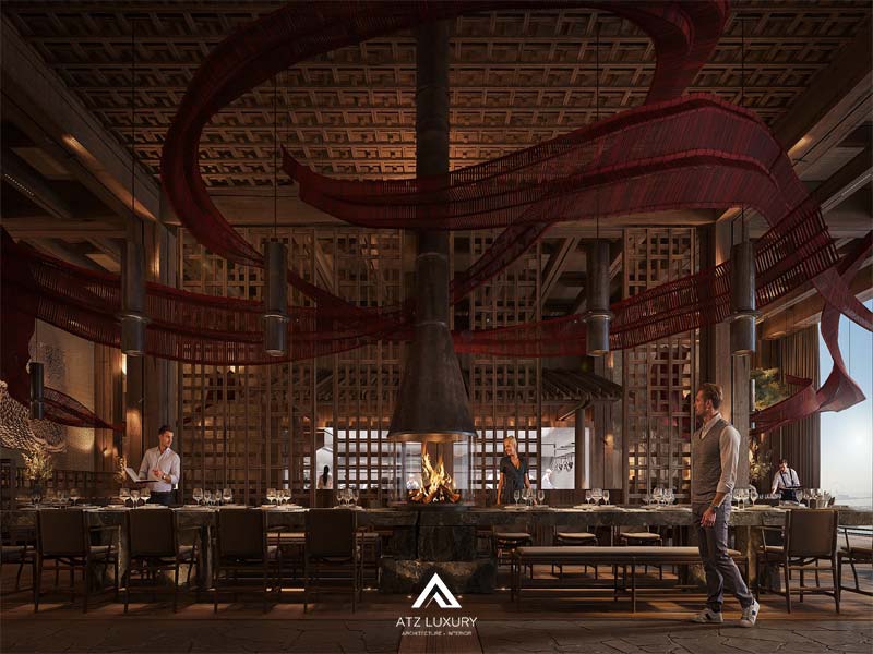 cac phong cach thiet ke noi that nha hang 2