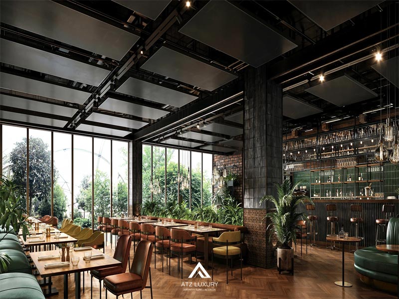 cac phong cach thiet ke noi that nha hang 7