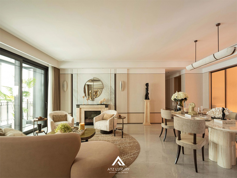 phong cách thiết kế nội thất Traditional