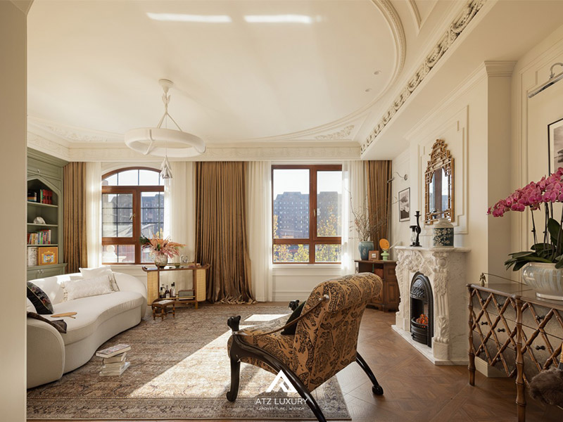 phong cach thiet ke Traditional