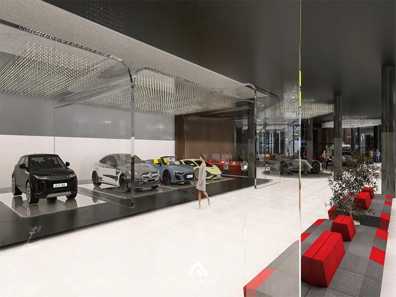 thiet ke showroom o to 1