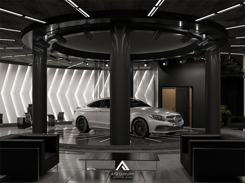 thiet ke showroom o to 10