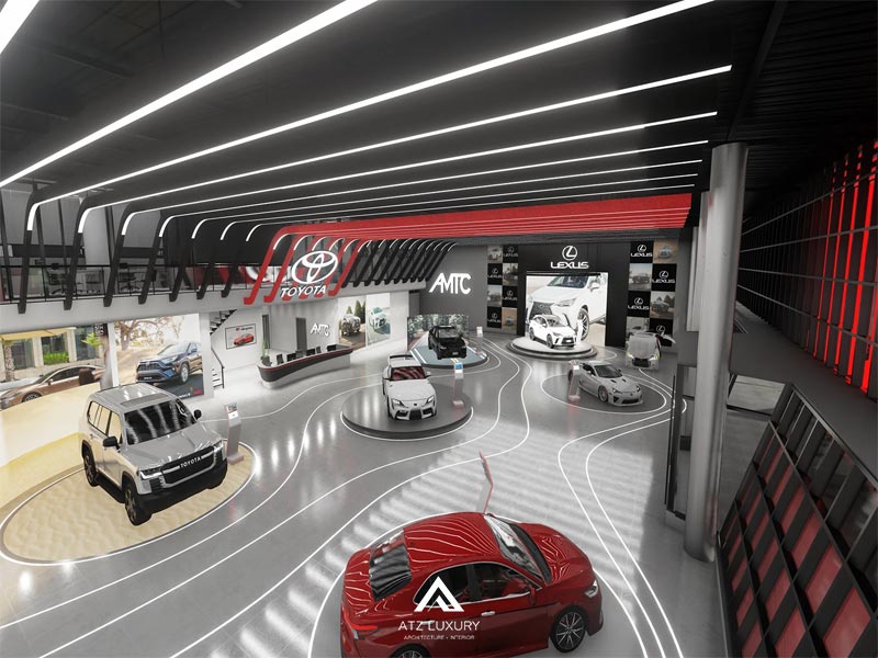 thiet ke showroom o to 11