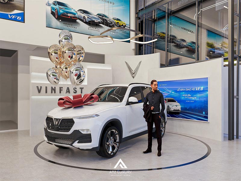 thiet ke showroom o to 17