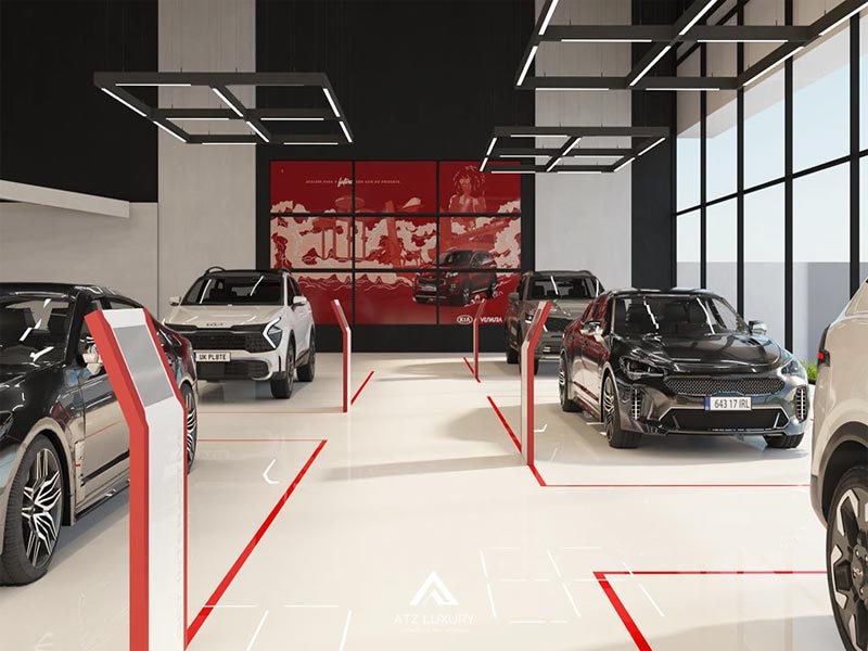 thiet ke showroom o to 8