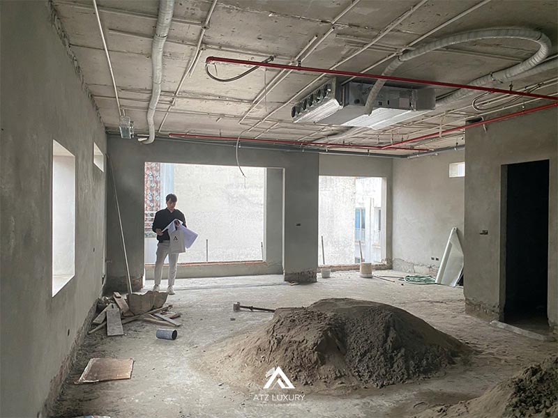 quy trinh thiet ke thi cong spa tron goi