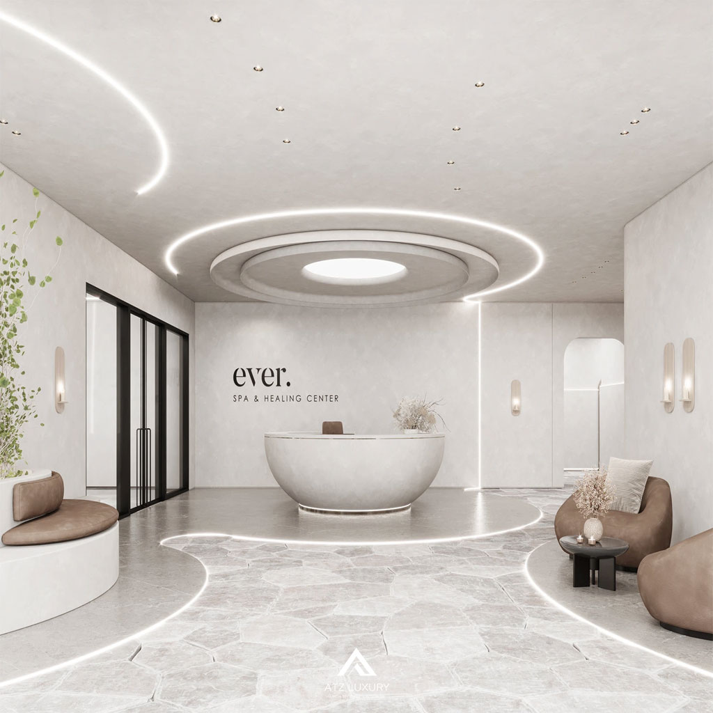 thiet ke ever spa center 400m2