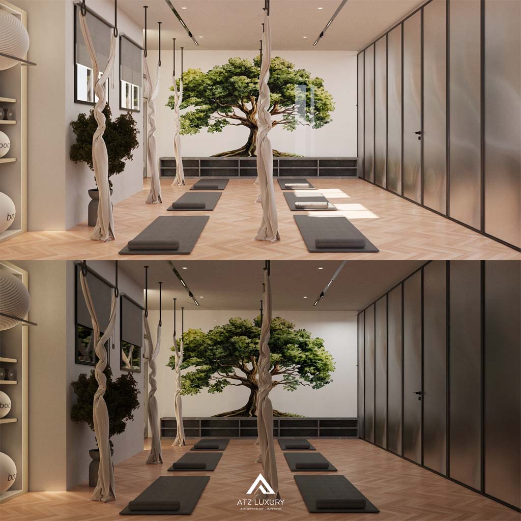 thiet ke spa cham soc suc khoe 200m2 4