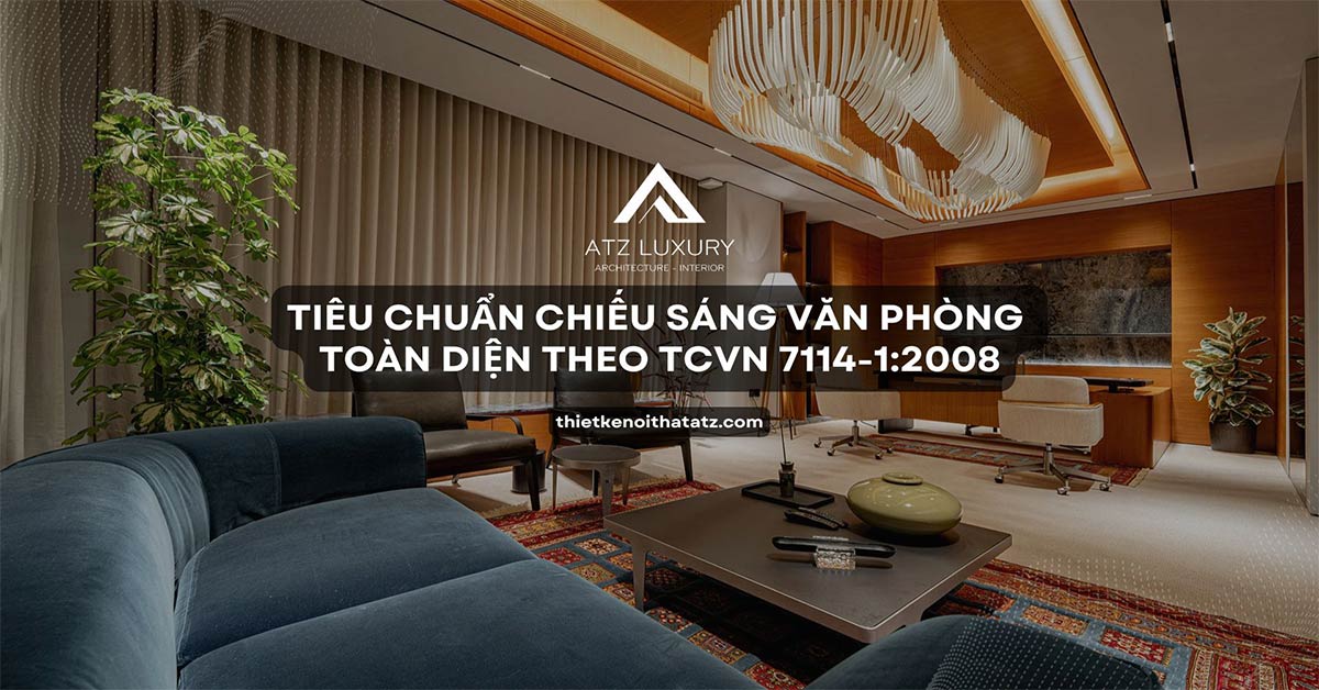 tieu chuan thiet ke chieu sang van phong