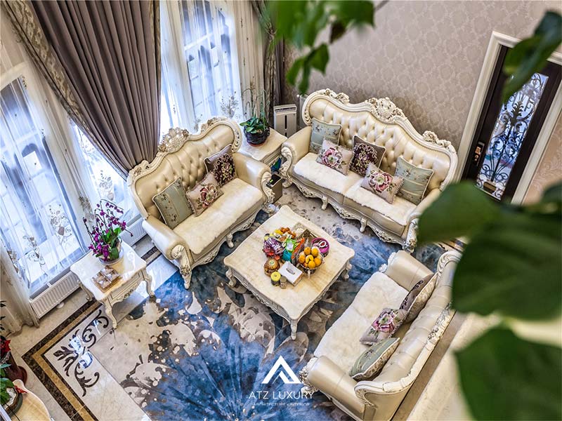 mau thiet ke noi that phong khach tan co dien dep 37