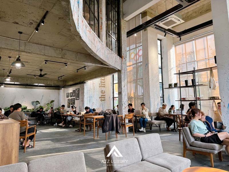 thiet ke quan cafe phong cach cong nghiep 21