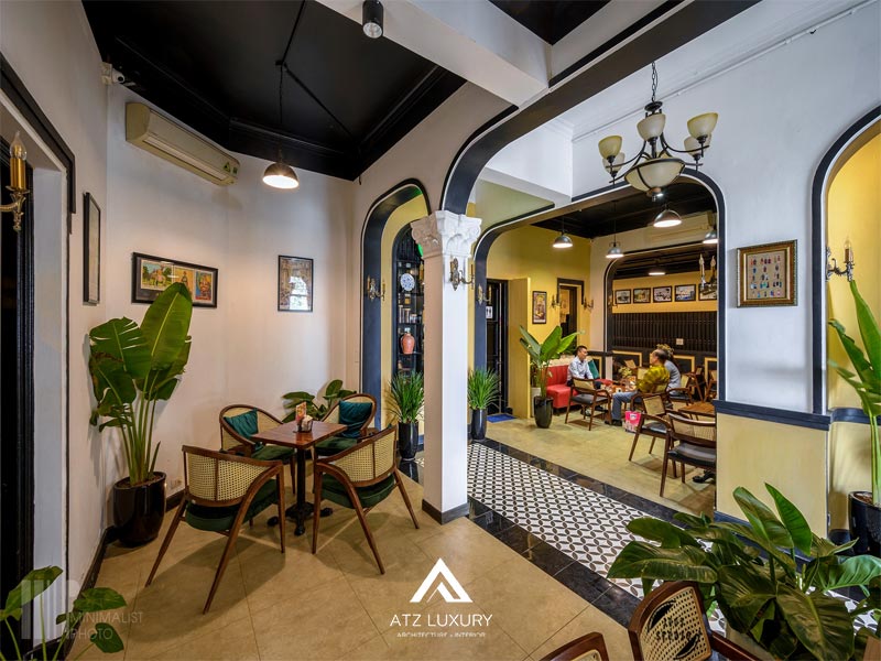 thiet ke quan cafe phong cach dong duong 2