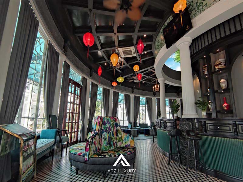 thiet ke quan cafe phong cach dong duong 7