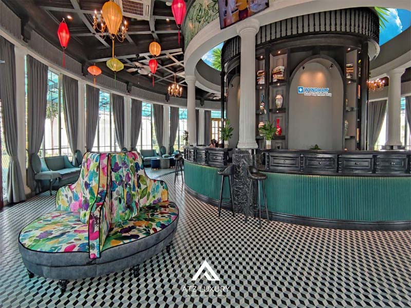 thiet ke quan cafe phong cach dong duong 8