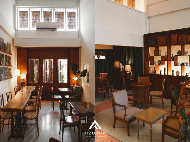 thiet ke quan cafe phong cach dong duong 9