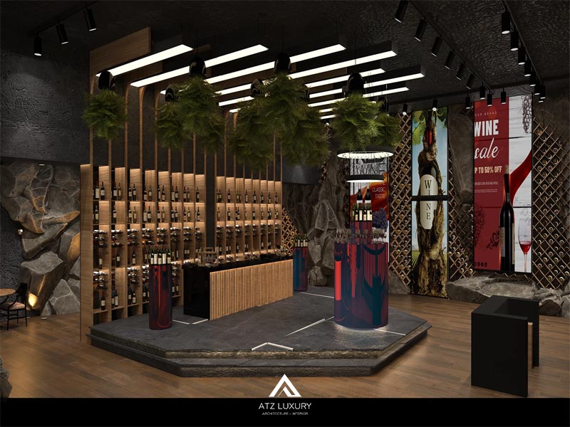 thiet ke showroom ruou 3