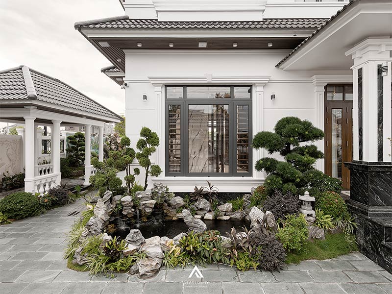 gia xay nha biet thu 2 tang 7