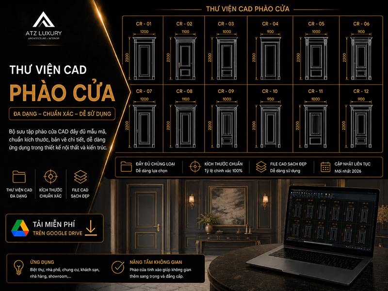 tai thu vien cad phao cua mien phi