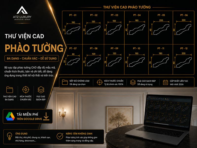 tai thu vien cad phao tuong mien phi