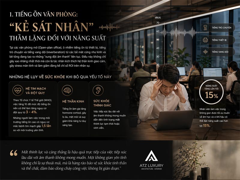 Giai phap tieu am trong thiet ke van phong 13