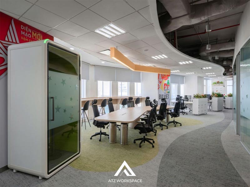 Giai phap tieu am trong thiet ke van phong 8