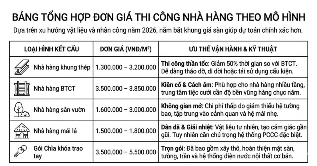 bao gia thi cong nha hang tron goi