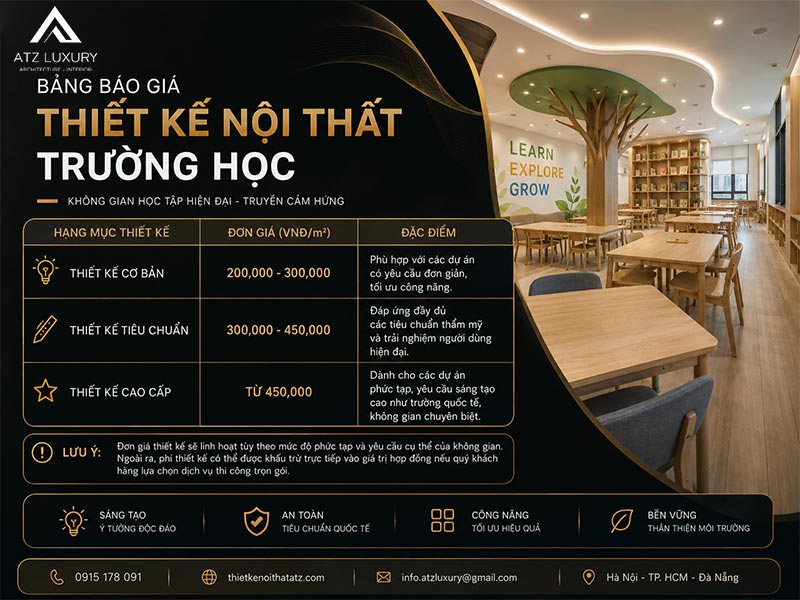 bao gia thiet ke truong hoc